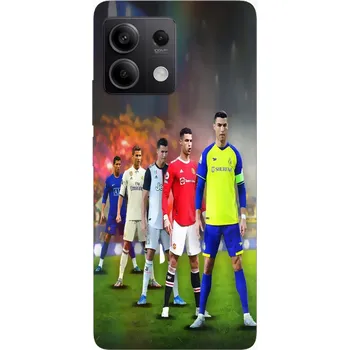 Pouzdro na mobilní telefon POUZDRO PRO XIAOMI REDMI NOTE 13 5G - CRISTIANO RONALDO CR7 FOTBALISTA
