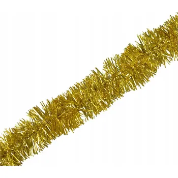 Vánoční dekorace Vánoční řetěz zlatý 200 cm. 1 ks