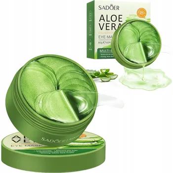 Péče o oční okolí Náplasti pod oči proti otokům očí a tmavým kruhům pod očima 60 ks s aloe vera proti vráskám
