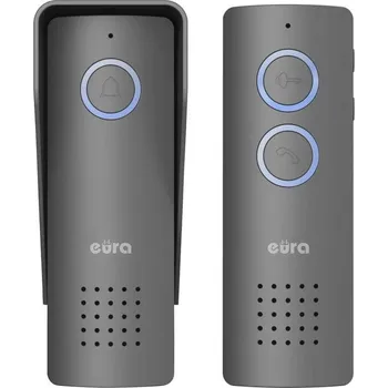 Bezdrátový domovní telefon Eura-Tech černý, dosah až 100 m