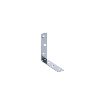 Tesařské kování úhelník 80x80x19mm, 2,0mm, galvanicky pozinkovaný, díry průměr 4,5mm - v počte 6ks