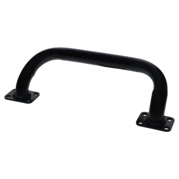 Madlo 348x88 mm, ø28 mm, odsazení 74 mm, pozinkované, černá prášková barva