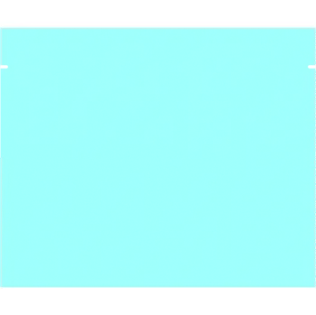 Zábradlí Transparentní ESG/VSG sklo pro osovou vzdálenost mezi sloupky 1050mm, rozměr 968x800mm, tloušťka: 8.76mm s fólií a výřezy pro bezpečnostní kolík