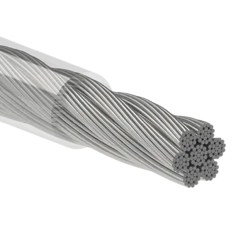 Oceľové lanko ø 3mm (7x19 dr.) /galvanicky pozinkované s PVC obalom ø1mm - celková hrúbka ø4mm