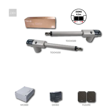 TOO4500KLT sada pohonů pro dvoukřídlou bránu do 4,5m/křídlo