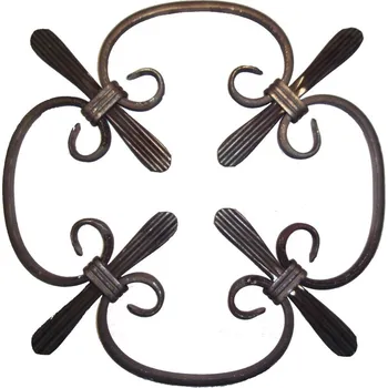Zábradlí Kovářský ornament H 360 x L 360 mm, 12 x 8 mm