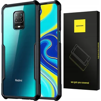 Pouzdro na mobilní telefon Zadní Kryt Spacecase pro Xiaomi Redmi Note 9 Pro, Redmi Note 9s, černý