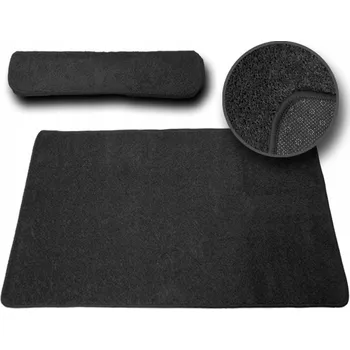 Koberec KOUPELNOVÁ PŘEDLOŽKA SHAGGY MĚKKÝ PLYŠOVÝ KOBEREC PLYŠ PROTISKLUZOVÝ CHLUPATÝ 80x150cm