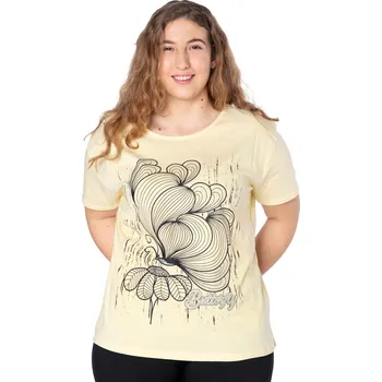 Velké Dámské Tričko Halenka Tílko KD13-7 5XL