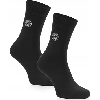 Pánské ponožky Betlewski Ponožky BSM-01 černé, velikost 39-42