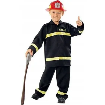 Karnevalový kostým Kostým Hasič , převlek, hasičský Kostým 134/140 140 Cm