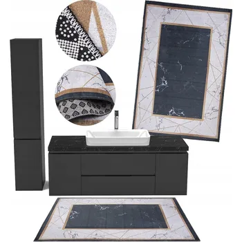 Koberec MODERNÍ pratelný kobereček 60x100 Lavo PROTISKLUZOVÝ kobereček #38310