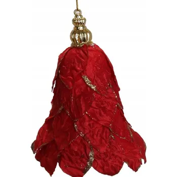 Vánoční dekorace Zdobená Vánoční Koule , tvarované Vánoční Baňky , vánoční koule 12 cm, 1 ks