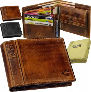 Peněženka Peněženka Camel Active , přírodní kůže, hnědá - muž