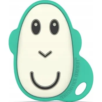 Smyslové kousátko Matchstick Monkey silikonové zelené