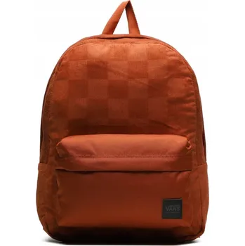 Školní batoh jednokomorový Vans v odstínech hnědé a béžové 22 l