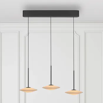 Paul Neuhaus LED závěsné světlo Elipsa, 3-ramenné, bílé/černé bílá, černá 3 x 7,5 W LED - Doprava zdarma