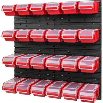 Obraz Nástěnná dílenská deska / organizér na nářadí 772 x 780 mm