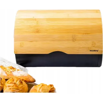 chlebník Jednodílný chlebník Klausberg černý, ocel