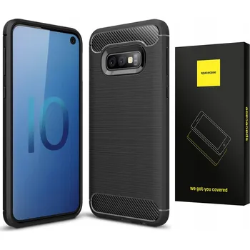 Pouzdro na mobilní telefon Zadní Kryt Spacecase pro Samsung Galaxy S10e, černý