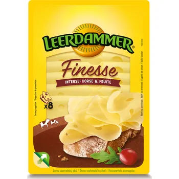 CZ distribuce LEERDAMMER Finesse Caractére sýr plátky chlaz. 80 g