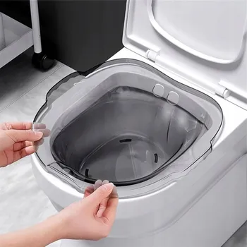 Obraz Bidetová sprška - nástavec na WC sedátko PRO TĚHOTNÉ ŽENY Šedá