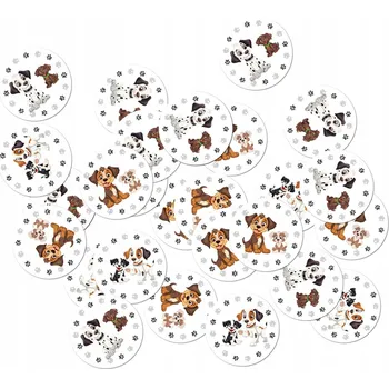 Party dekorace Narozeninové konfety Pejsci sada cca 36 ks