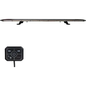 Přídavný světlomet SLIM LED rampa 1530mm, oranžová, 12-24V, 36+216LED, ECE R65