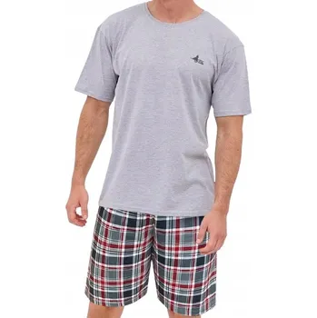 Pánské pyžamo Cornette pánské pyžamo 326/284 Wild Horse 3 s krátkým rukávem, velikost XL