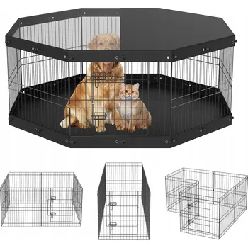 Obraz Kovová klec Vevor 609 x 609 x 160 cm