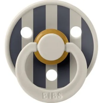 dudlíky Kulatý gumový Dudlík Bibs 6 měsíců +