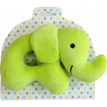 plyšák Plyšový Slon chrastítko Mix 10 cm