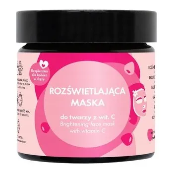 Pleťová maska Rozjasňující pleťová maska s vitamínem C Lullalove