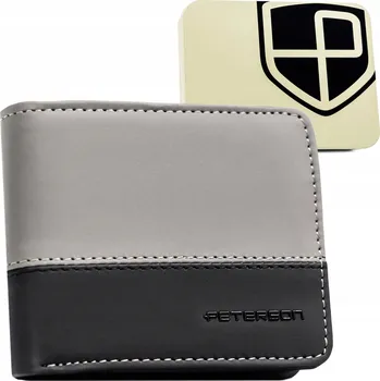 Peněženka Peterson peněženka eko kůže šedá - muž