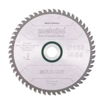 Pilový kotouč METABO PILOVÝ KOTOUČ NA HLINÍK A DŘEVO 165x20mm 628293000