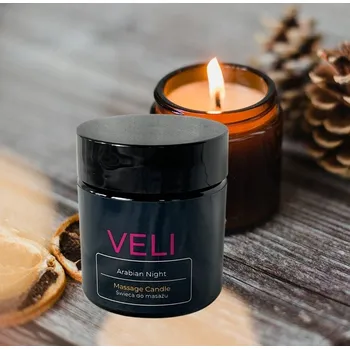 Svíčka Masážní svíčka Kouzelná noc v Arábii 80 ml