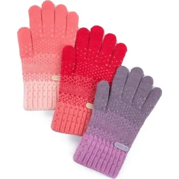 Rukavice Art Of Polo 23368 Dětské rukavice Moose růžová univerzální