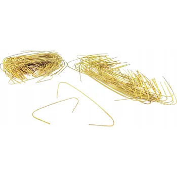 Vánoční dekorace Přívěsky zlaté háčky na vánoční ozdoby 150 Ks Vánoce