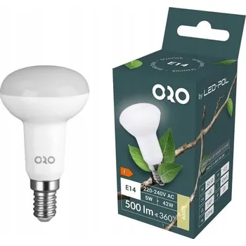 Žárovka Žárovka ORO-E14-R50-5W-DW 4000K