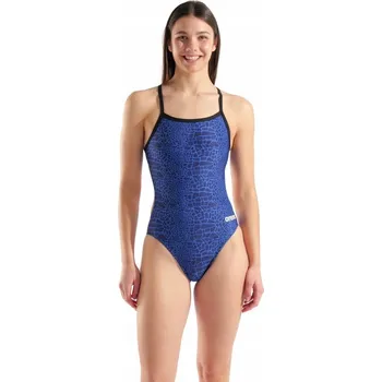 Dámské plavky Dámské jednodílné plavky na trénink do bazénu Arena Snakeskin D40
