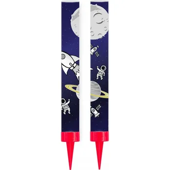 Dortová svíčka Dortová fontána Kosmos dortový ohňostroj 12cm Narozeninová 2 ks