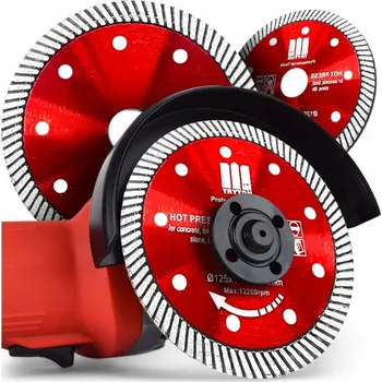 Řezný kotouč ČERVENÝ DIAMANTOVÝ KOTOUČ 125 PRO ŘEZÁNÍ GLAZURY