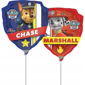 Balónek Fóliový balónek na tyčce Tlapková patrola 28 cm narozeniny