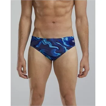 Dámské plavky TYR Pánské plavky De Brief Wav, modré [Velikost 34]