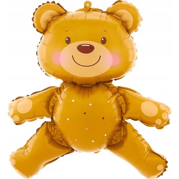 Balónek Fóliový balónek Medvídek - 60 x 64 cm