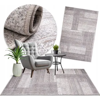 Koberec MODERNÍ koberec do obývacího pokoje Cappuccino MĚKKÝ koberec 80x150 #16180