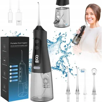 IP kamera 350ML ZUBNÍ IRIGÁTOR, 9 REŽIMŮ + 4 TRYSKY - PROFESIONÁLNÍ A BEZDRÁTOVÝ