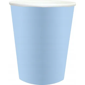 Party nádobí Kelímky modré 250 ml, sada 6 kusů