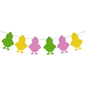 Velikonoční dekorace Velikonoční ozdoba plst slepička