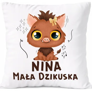 Polštář Dárek Polštář Bella pro dceru s potiskem